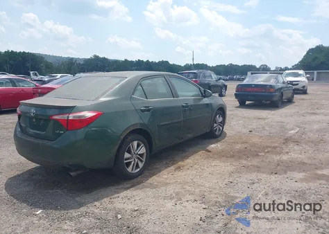 2014 Toyota Corolla Le Eco Plus из США, поврежденный, VIN 2T1BPRHE9EC196512